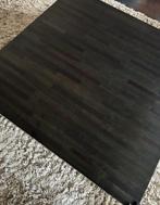 Houten Salontafel - Vierkant, Huis en Inrichting, Tafels | Salontafels, Ophalen, Design Linteloo/ Modern trendy stoer, Gebruikt