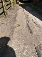 Circa 40 grindtegels 60x40 gratis, Ophalen, Gebruikt, 10 m² of meer, Beton