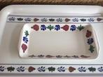 Boerenbont Boch België (Cake schaal), Ophalen of Verzenden, Aardewerk, Boerenbont, Schaal of Schalen