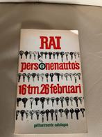 RAI personenauto’s 1967 * EXCLUSIEF ITEM, Boeken, Auto's | Boeken, Ophalen of Verzenden, Zo goed als nieuw