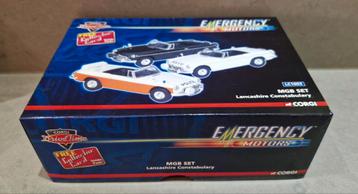 Corgi Limited Edition - MGB Set Lancashire Politie - LC1003 beschikbaar voor biedingen