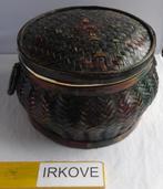 BIJZONDER MOOIE MAND * Decoratief! *, Overige materialen, Mand, Verzenden, Rond