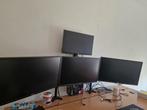 triple asus 27" monitoren, Computers en Software, Monitoren, Ophalen of Verzenden, Zo goed als nieuw