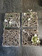 Wand decoratie houtenframe, Huis en Inrichting, Woonaccessoires | Wanddecoraties, Ophalen, Zo goed als nieuw