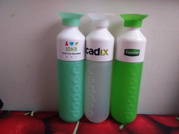 Dopper - Doppers 3X, Sport en Fitness, Bidons, Ophalen of Verzenden