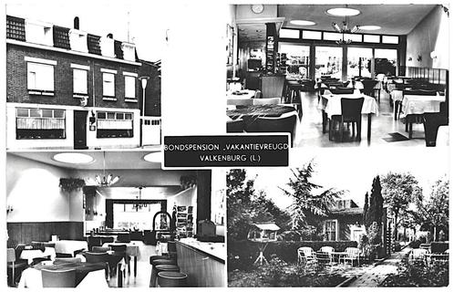 964420	Valkenburg	1968 Bondspension	Vakantievreugd	Gelopen m, Verzamelen, Ansichtkaarten | Nederland, Gelopen, Limburg, 1960 tot 1980