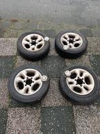 Toyota hiace bus auto velgen set banden 16 inch band., Ophalen, Gebruikt