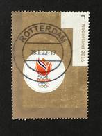 2986 Nederland 2016 NVPH 3430b - Goud - gestempeld, Postzegels en Munten, Postzegels | Nederland, Ophalen of Verzenden, Na 1940