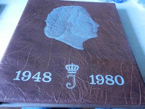muntenmap 1948-1980  compleet met alle munten ex zilver, Postzegels en Munten, Munten | Nederland, Losse munt, 1 gulden, Vóór koninkrijk