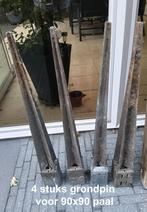 tuinpalen, betonmatten, erfafscheiding, Tuin en Terras, Palen, Balken en Planken, Ophalen, Gebruikt, 180 tot 250 cm, Overige typen