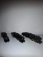 Stoomlocomotieven met tanders HO, 3 stuks., Overige merken, Gebruikt, Gelijkstroom, Wagon
