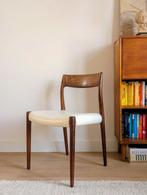 Niels O Moller palissander eetkamerstoelen Mid Century, Huis en Inrichting, Mid century modern, Wit, Ophalen of Verzenden, Zo goed als nieuw