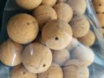 Portugese kurken ballen 18mm voor dobbers e.d., Watersport en Boten, Hengelsport | Algemeen, Nieuw, Ophalen of Verzenden, Dobber of Lood