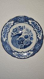 Delftsblauw bord met pauw, Antiek en Kunst, Ophalen