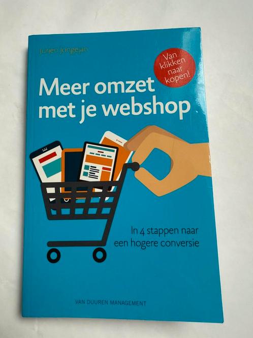 Jurjen Jongejan - Meer omzet met je webshop, Boeken, Economie, Management en Marketing, Zo goed als nieuw, Ophalen of Verzenden