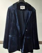 Only fluweel colbert jasje, maat 42 - Nieuw!, Kleding | Dames, Only, Blauw, Maat 42/44 (L), Nieuw