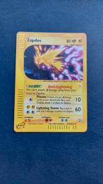 Zapdos HOLO H32/H32 Aquapolis EX, Ophalen of Verzenden, Zo goed als nieuw, Losse kaart