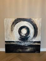 Schilderij 'Circle', Huis en Inrichting, Woonaccessoires | Spiegels, Ophalen, 100 tot 150 cm, Vierkant, Zo goed als nieuw