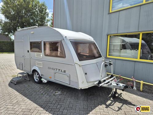 Kip Shuttle 41 T mover,fietsenrek,luifel, Caravans en Kamperen, Caravans, Bedrijf, tot en met 3, 750 - 1000 kg, Kleine zit, Kip