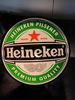 Heineken lichtbak rond, Verzamelen, Biermerken, Ophalen of Verzenden, Zo goed als nieuw