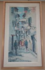 Impressionistisch mediterraans stadgezicht Bévort (1917-1996, Ophalen of Verzenden