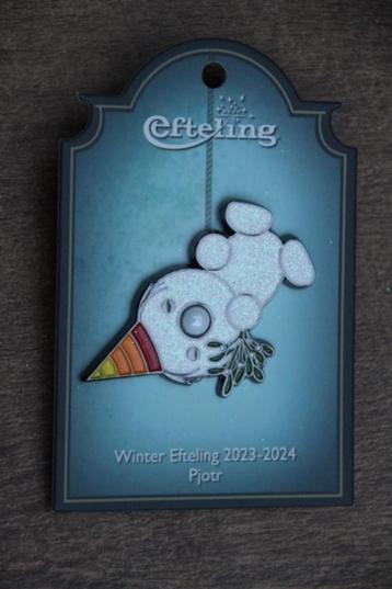 efteling pin  winter pin 2023 / 2024 pjotr beschikbaar voor biedingen