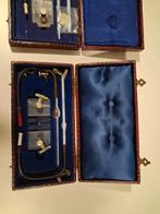 Diverse medische gereedschappen en Haemacytometers., Antiek en Kunst, Ophalen of Verzenden