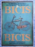 fiets vintage poster, Help, Ophalen of Verzenden, Zo goed als nieuw