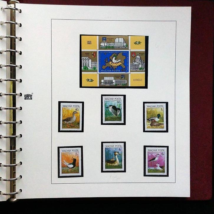 Hongarije 1980 Europa CEPT blok + vogelserie postfris, Postzegels en Munten, Postzegels | Europa | Overig, Postfris, Overige landen