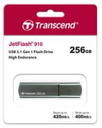 Transcend Jetflash 910 Highspeed USB 3.1 256GB 420-400 MB/s, Computers en Software, USB Sticks, Nieuw, Transcend, Ophalen of Verzenden