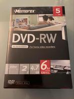 Memorex DVD-RW voor Home DVD Video Recorders, Audio, Tv en Foto, Decoders en Harddiskrecorders, Nieuw, Met dvd-recorder, Ophalen of Verzenden