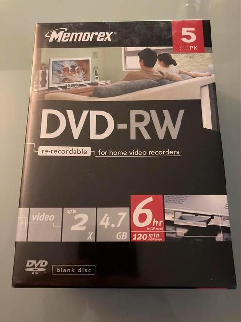 Memorex DVD-RW voor Home DVD Video Recorders, Audio, Tv en Foto, Decoders en Harddiskrecorders, Nieuw, Harddiskrecorder, Met dvd-recorder