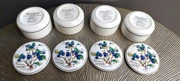 4 Villeroy & Boch Botanica Vaccinium myrtillus box doos 8 cm beschikbaar voor biedingen