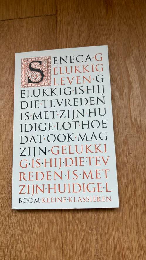 Lucius Ann Seneca - Gelukkig leven, Boeken, Filosofie, Zo goed als nieuw, Ophalen of Verzenden