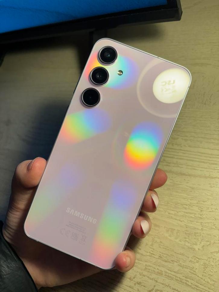 Samsung galaxy a55 5G, Telecommunicatie, Mobiele telefoons | Apple iPhone, Zo goed als nieuw, 128 GB, Overige modellen, Roze, Ophalen