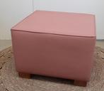 Poef Footstool Ottoman, Huis en Inrichting, Ophalen, Minder dan 50 cm, Rond, Minder dan 50 cm