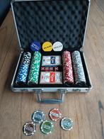 Las Vegas chips poker set, Hobby en Vrije tijd, Ophalen of Verzenden
