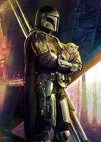 Star Wars Mandalorian fotobehang Savior - poster behang foto, Kinderen en Baby's, Kinderkamer | Inrichting en Decoratie, Ophalen of Verzenden