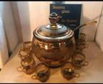Booms , Antieke Bowlset met gouden banden 10 delig, Antiek en Kunst, Ophalen of Verzenden