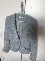 Lichtblauw wollen jasje van Clasen, Blauw, Clasen, Jasje, Gedragen