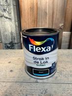 Flexa strak in de lak zwart voor BUITEN, Ophalen, Zwart, Zo goed als nieuw, Lak