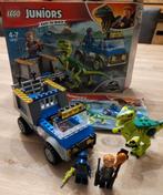 Lego Jurassic World Park Juniors Raptor 10757 Dino, Complete set, Ophalen of Verzenden, Lego, Zo goed als nieuw