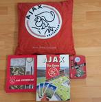 Ajax verzameling: spel, kussen, schrijfset, Ophalen of Verzenden, Zo goed als nieuw, Ajax, Spel