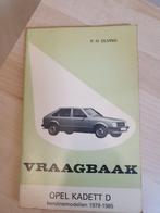 Vraagbaak Opel Kadet D (benz. Mod. 79-85), Ophalen of Verzenden