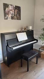 August Forster Piano - Inclusief kruk, Muziek en Instrumenten, Piano's, Ophalen of Verzenden, Gebruikt, Zwart, Piano
