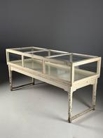 Winkelvitrine Toonbank vintage wit 1950, Ophalen