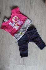 setje kleding grote zus baby born maat 43, Ophalen of Verzenden, Zo goed als nieuw, Babypop