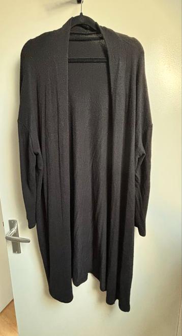 Zwart Lang Vest XXL - Made in Italy beschikbaar voor biedingen