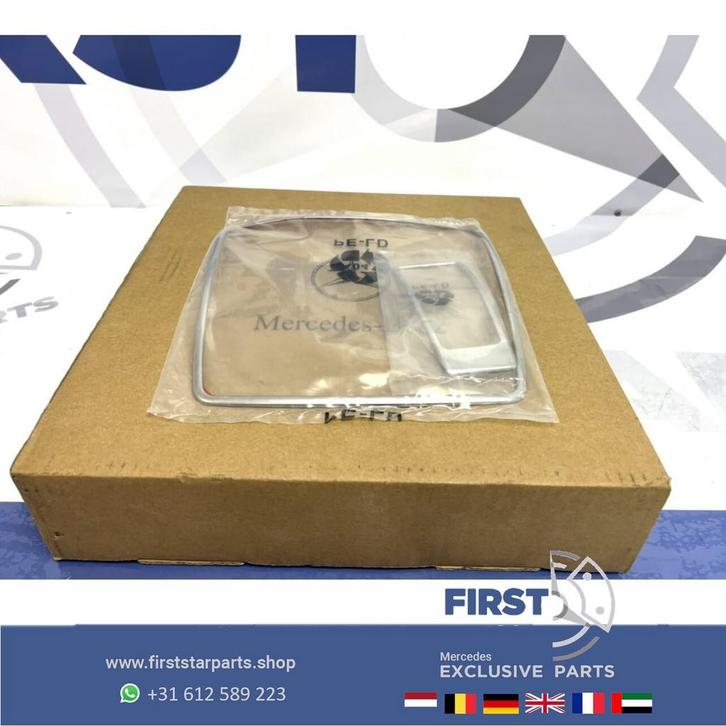 CHROME SIERLIJST MIDDENCONSOLE W176 A Klasse W246 B W117 CLA, Auto-onderdelen, Interieur en Bekleding, Mercedes-Benz, Gebruikt