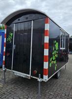 Schaftkeet, pipowagen, bouwkeet met triangel voor transport, Doe-het-zelf en Verbouw, Ophalen, Gebruikt